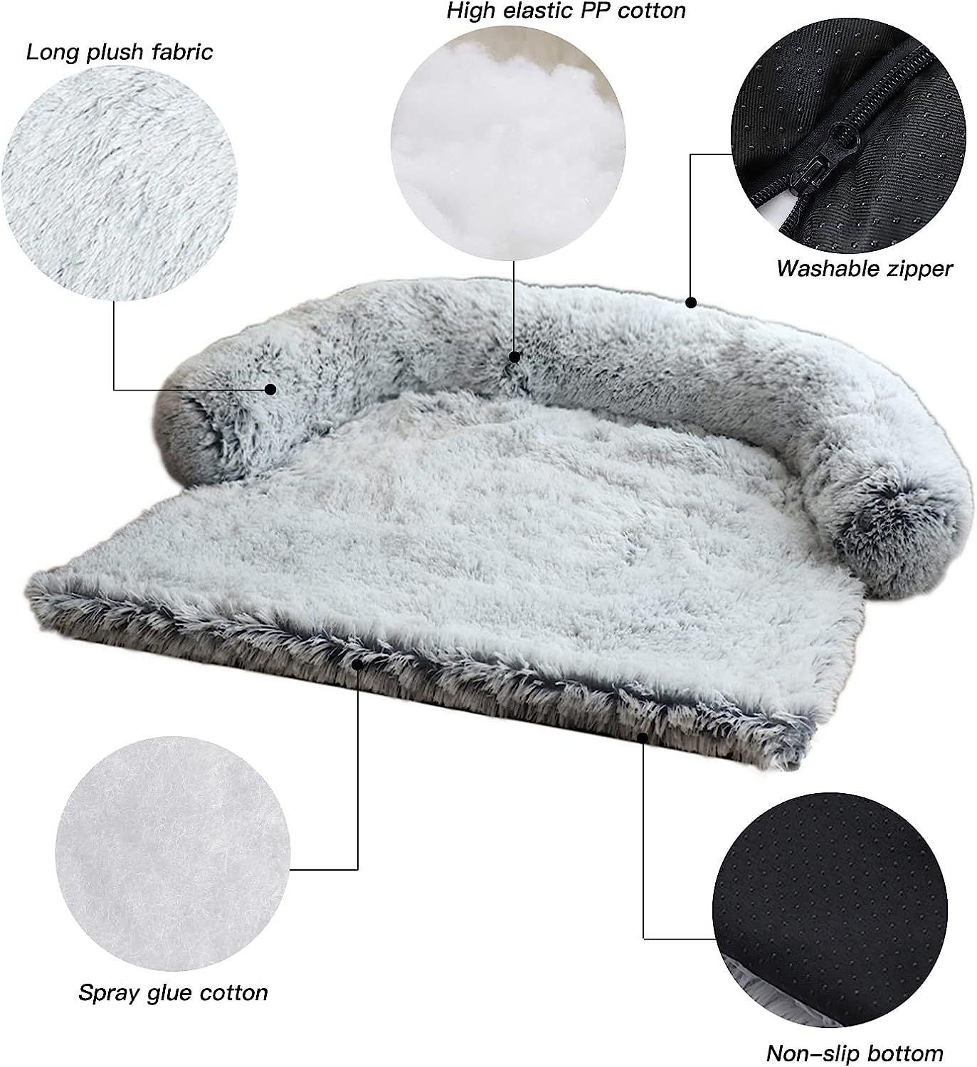 Fresh Rest™ Comfy Pet Lounger