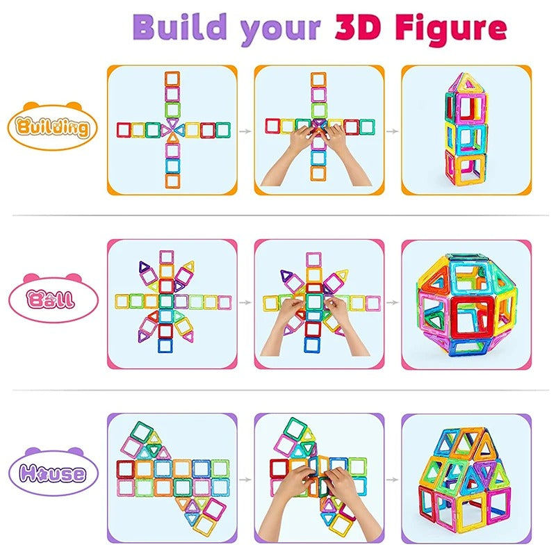 Magnetic Wonder ™: Magnetic Play Tiles