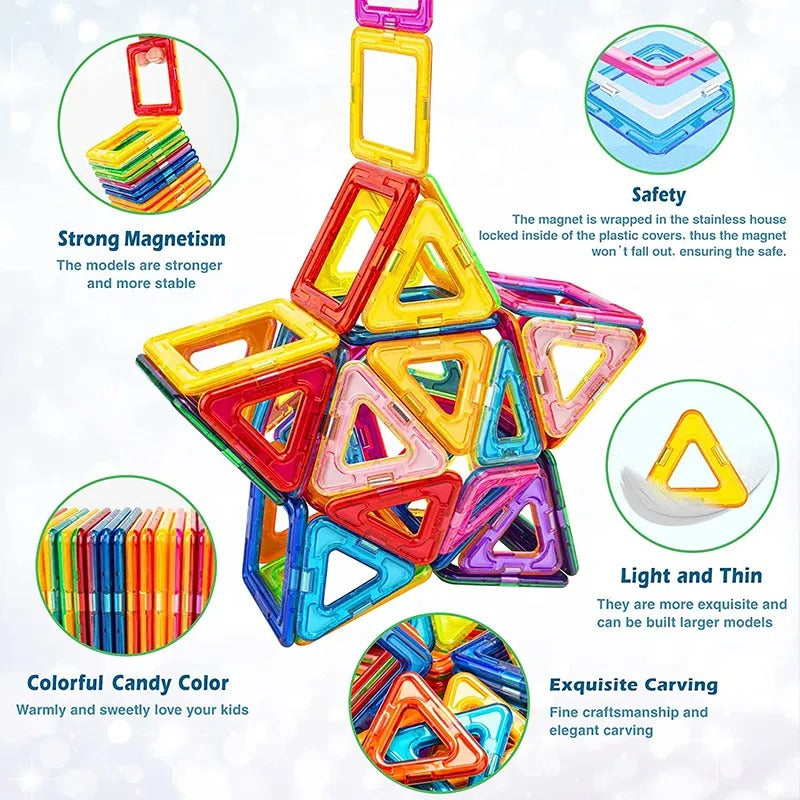 Magnetic Wonder ™: Magnetic Play Tiles