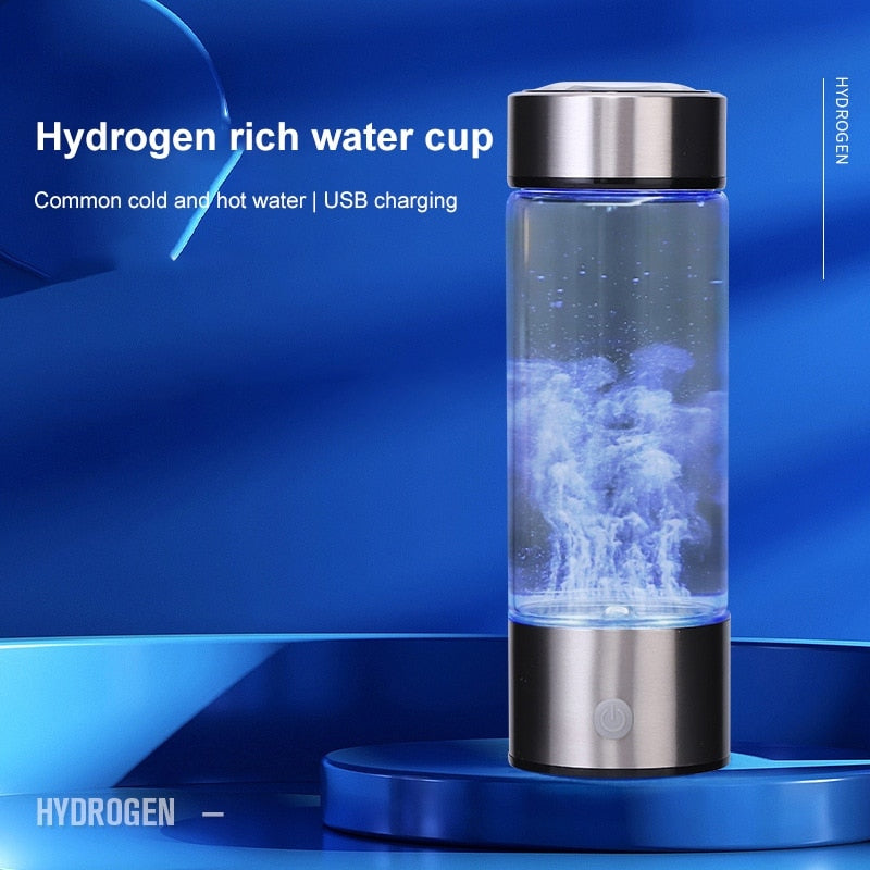 HydraZen™️: One Touch Hydrogen Water Tumbler