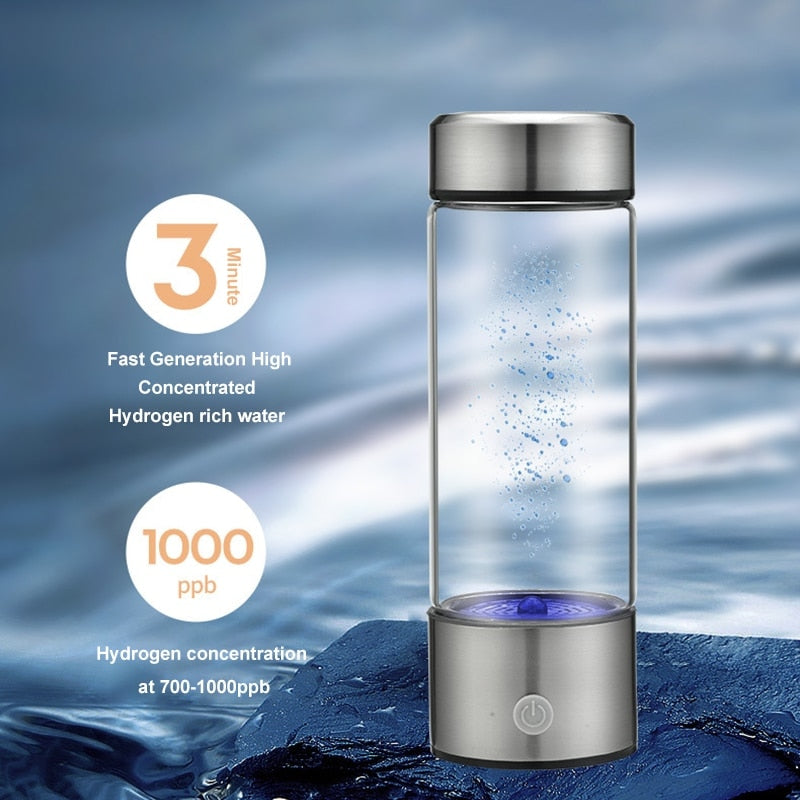 HydraZen™️: One Touch Hydrogen Water Tumbler