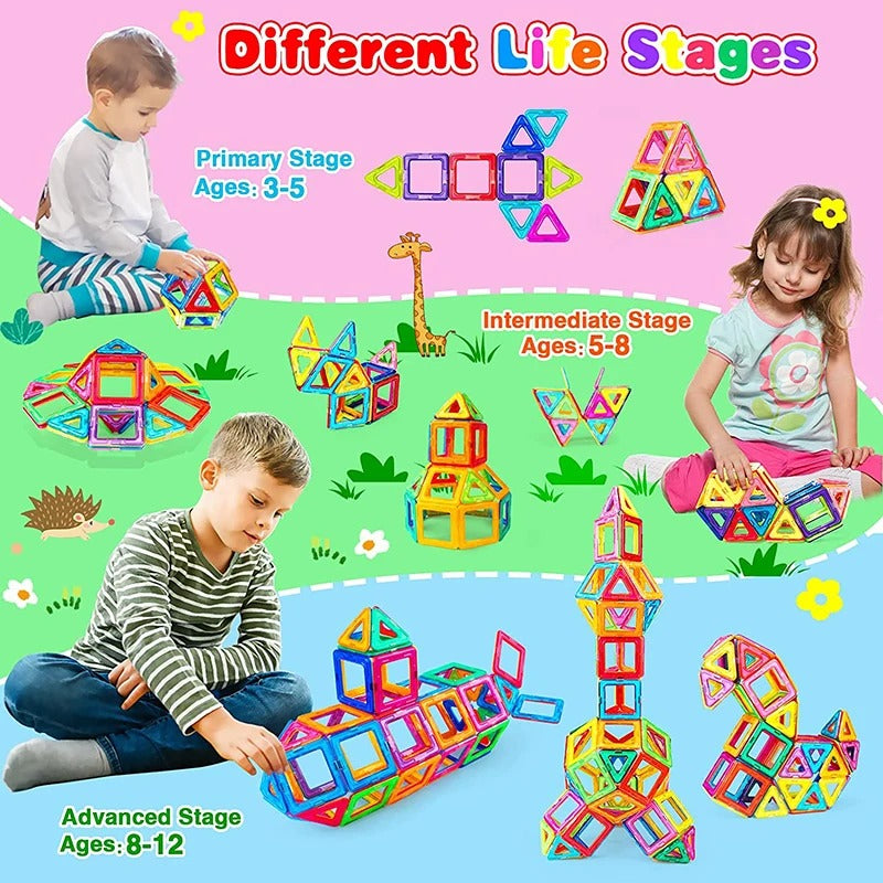 Magnetic Wonder ™: Magnetic Play Tiles
