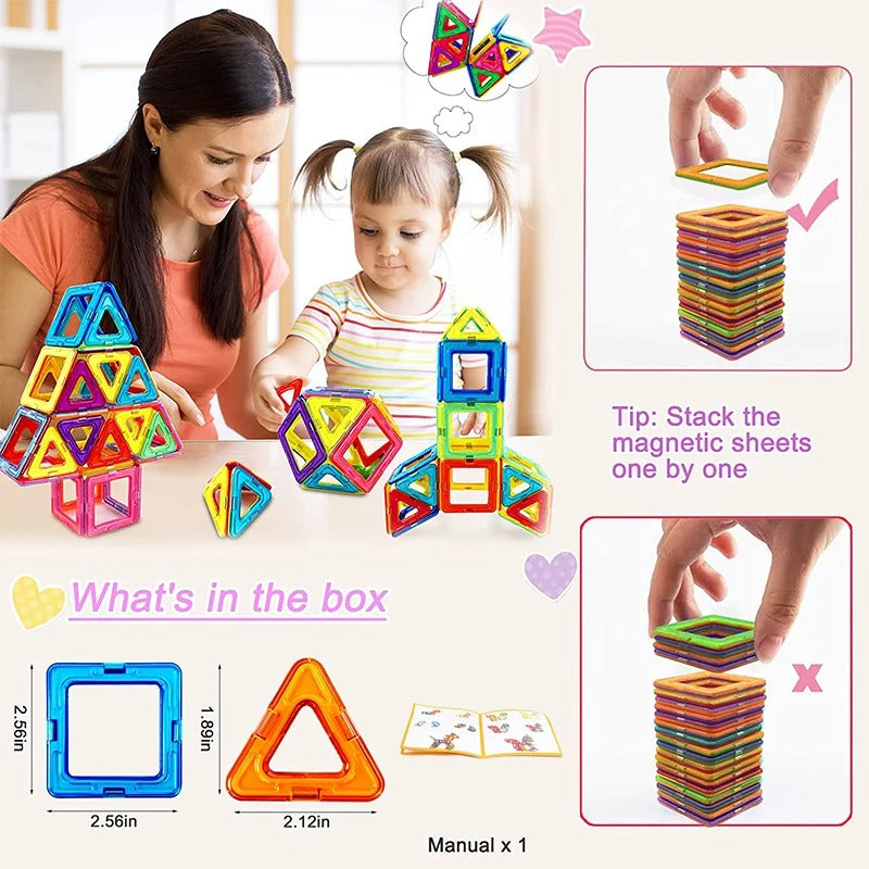 Magnetic Wonder ™: Magnetic Play Tiles